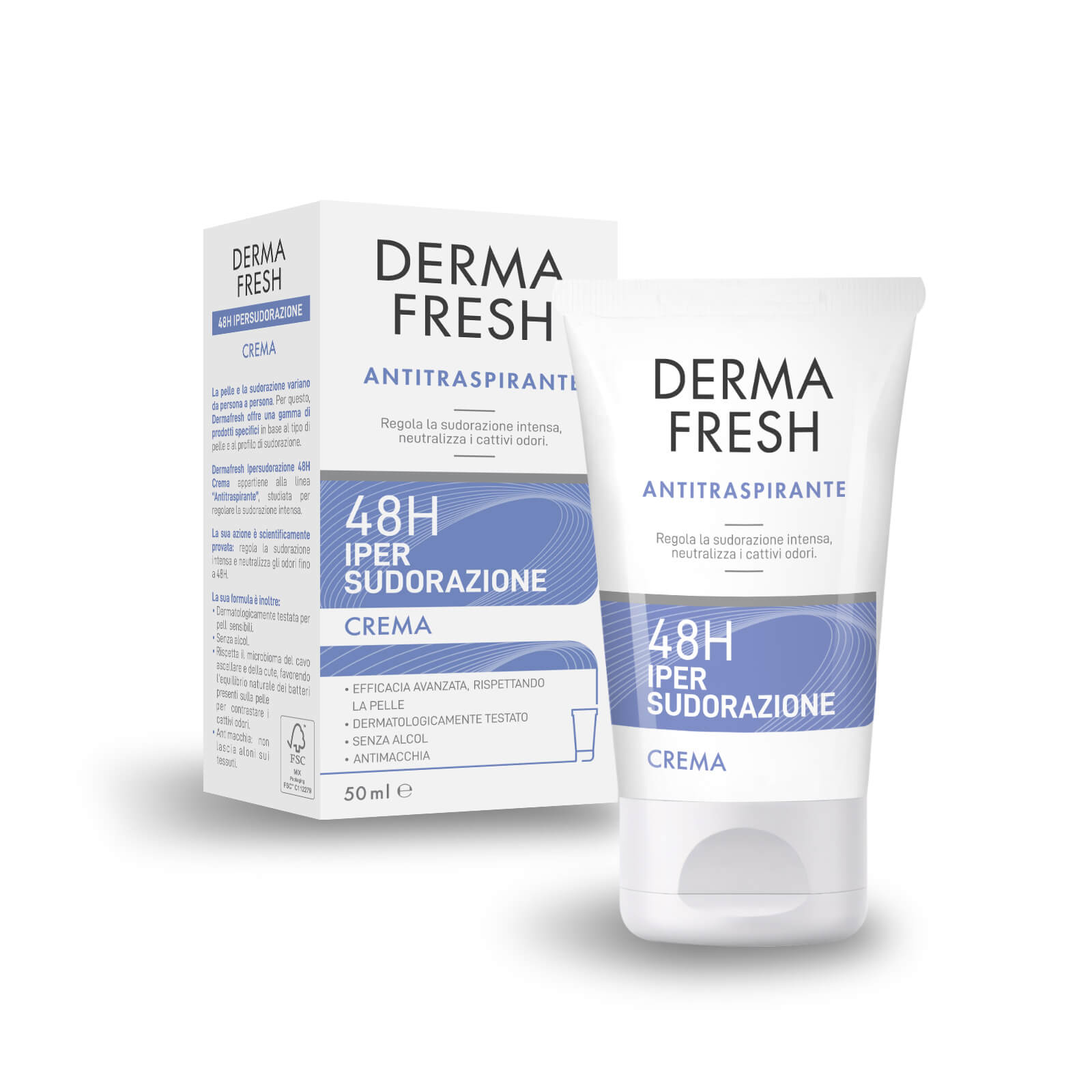 Dermafresh 48H IPER SUDORAZIONE Crema